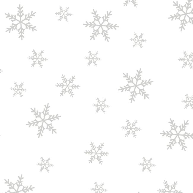 SNOWFLAKE 10" ROUND Cake Board